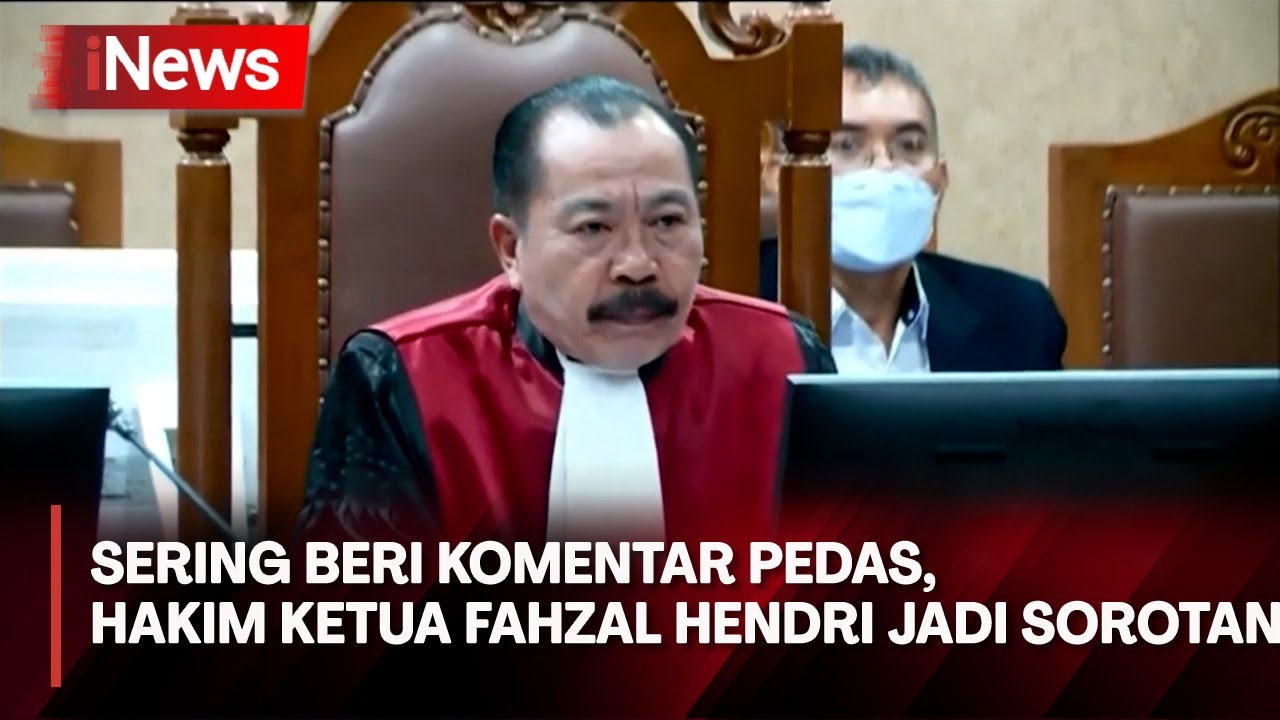 Fahzal Hendri, Hakin Ketua Sidang Korupsi BTS Kominfo Sering Beri Komentar Pedas Kini jadi Sorotan