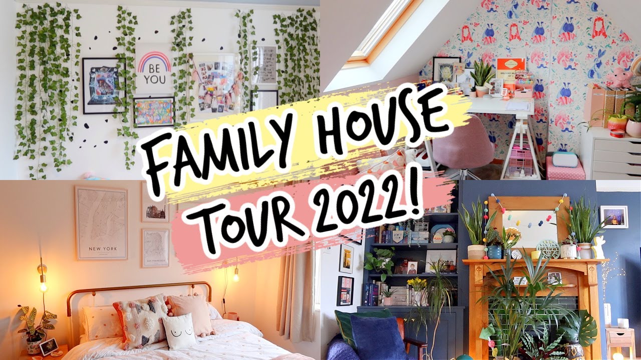 UPDATED FULL FAMILY HOUSE TOUR 2022! Makeovers & Extension Plans! 🏠