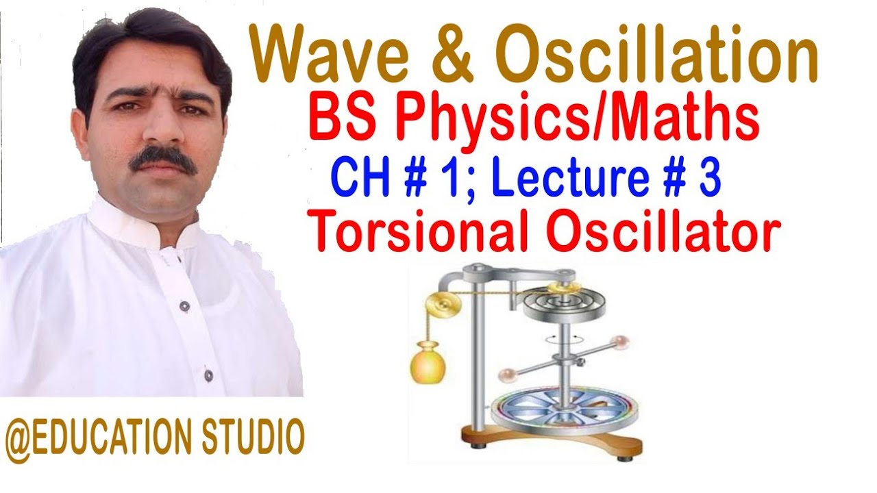 Torsional Oscillator|Wave and Oscillations|BS Class|Ch # 1|Lec # 3|Urdu Hindi|Prof Muhammad Ajmal|