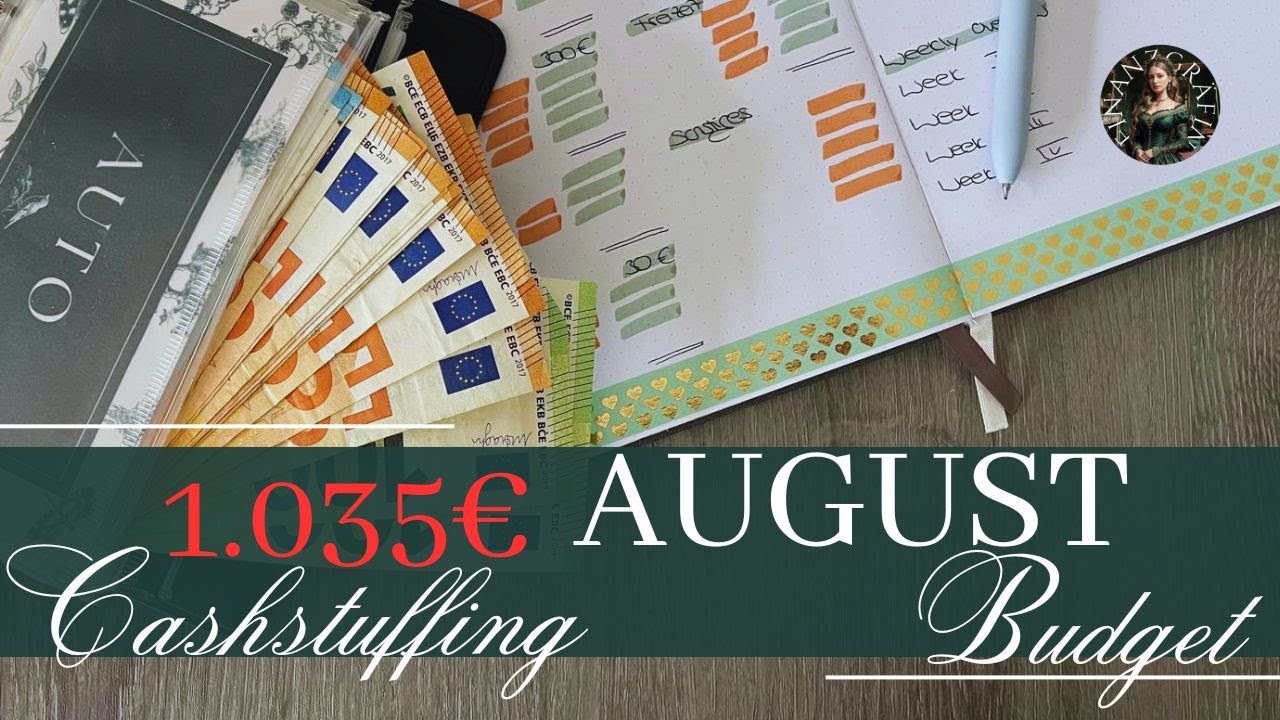 2.683 &euro; AUGUST 𝐁𝐔𝐃𝐆𝐄𝐓 😍 I Cash stuffing & Spart&ouml;pfe