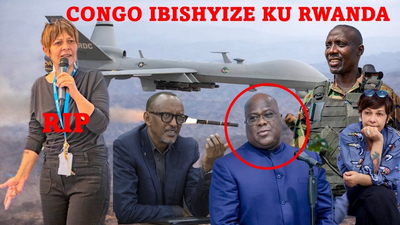 Igitero cya Drone Congo icyegetse ku Rwanda na M23 ngo ni bo barashe. Mu marira y'ingona barasakuje