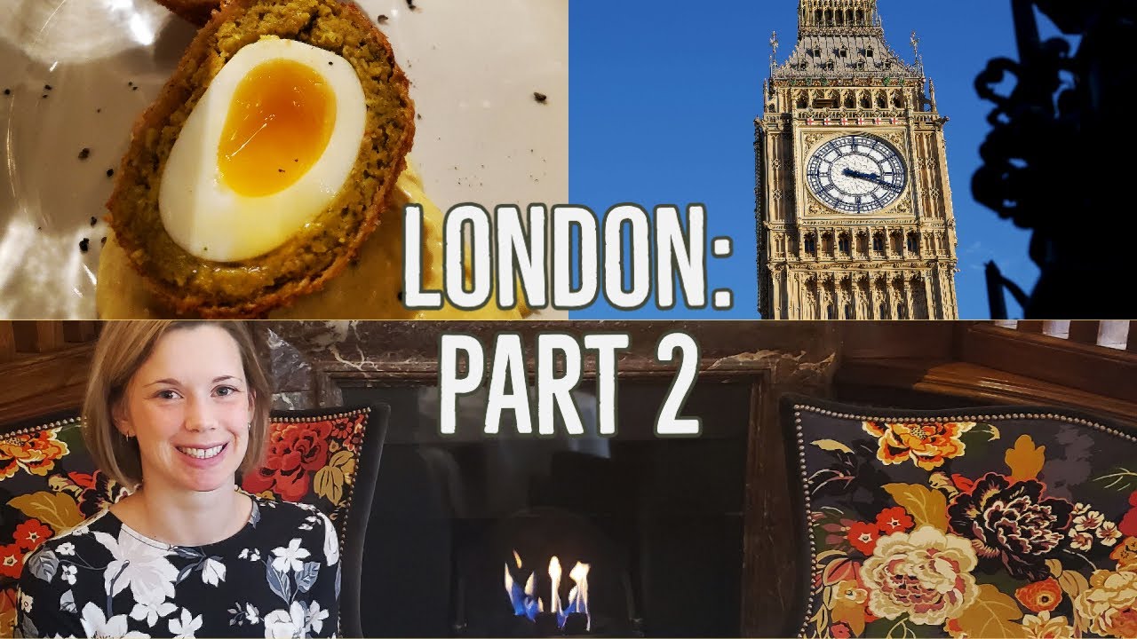 London Part 2: Americans First Afternoon Tea at the Brown's Hotel and Where Bourdain Ate Scotch Eggs