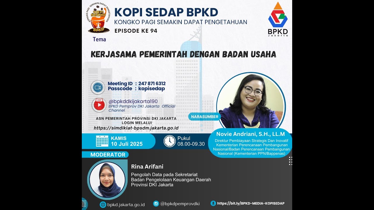 KERJASAMA PEMERINTAH DENGAN BADAN USAHA