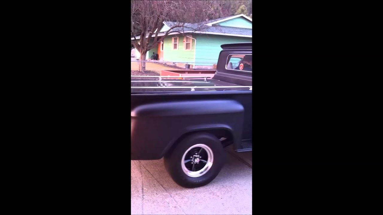1960 gmc 350 4 speed open pipes