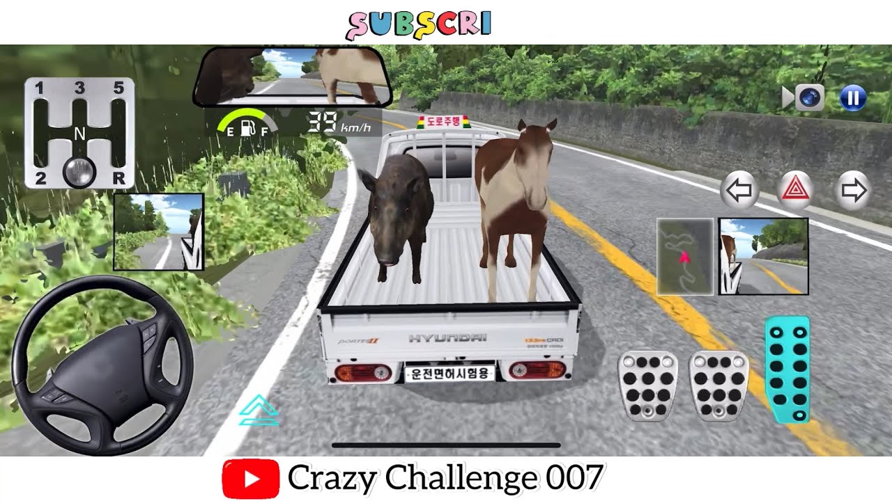 New Hyundai Porter Truck Raise The Wild Animals animal 🦒 #porter #truck #hyundai 