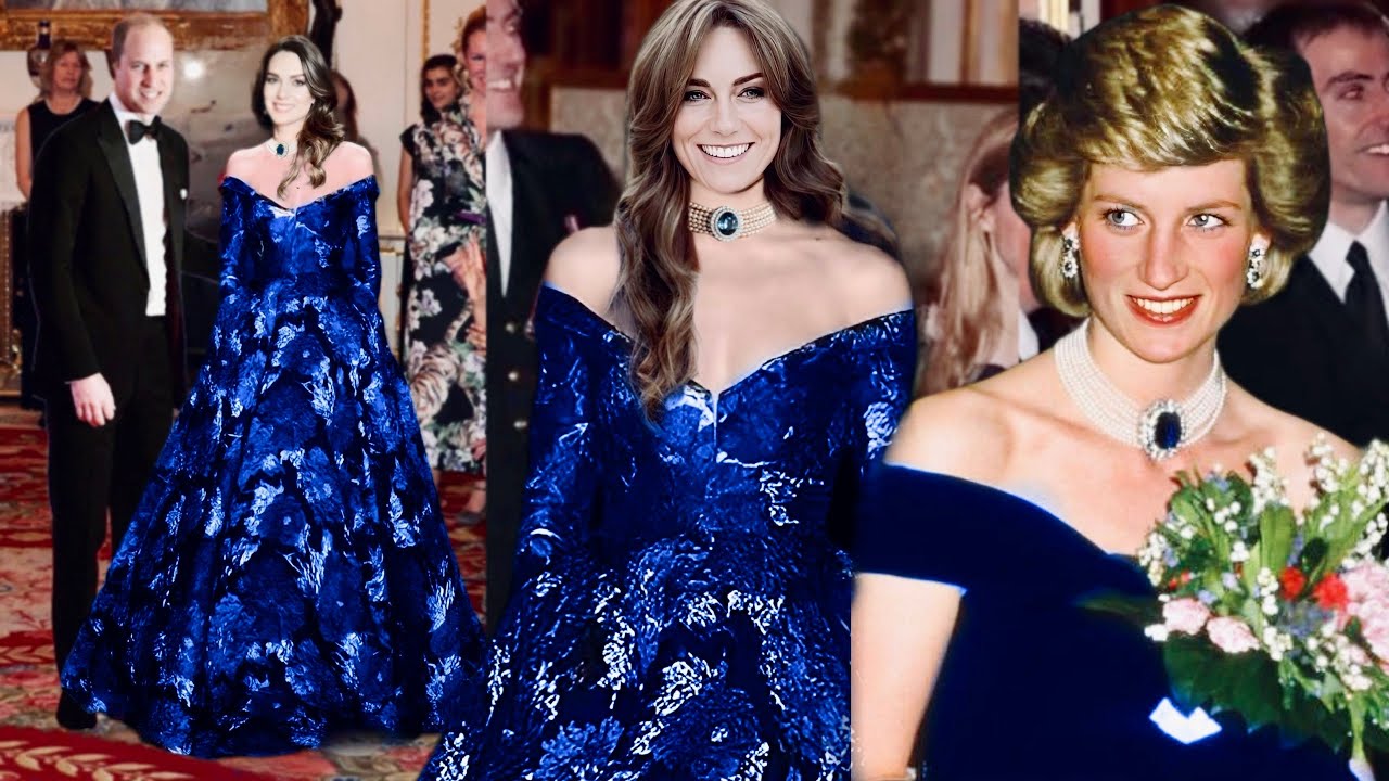 Catherine Rocks In Most Historic Jewels As She Honors Diana and Queen with Heirloom Jewels!