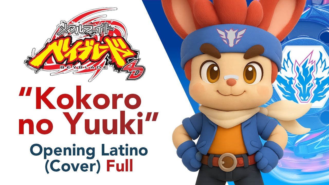 Kokoro no Yuuki ✨- Opening Beyblade Metal Fight (Versión Español Latino | Cover Melodix Music)