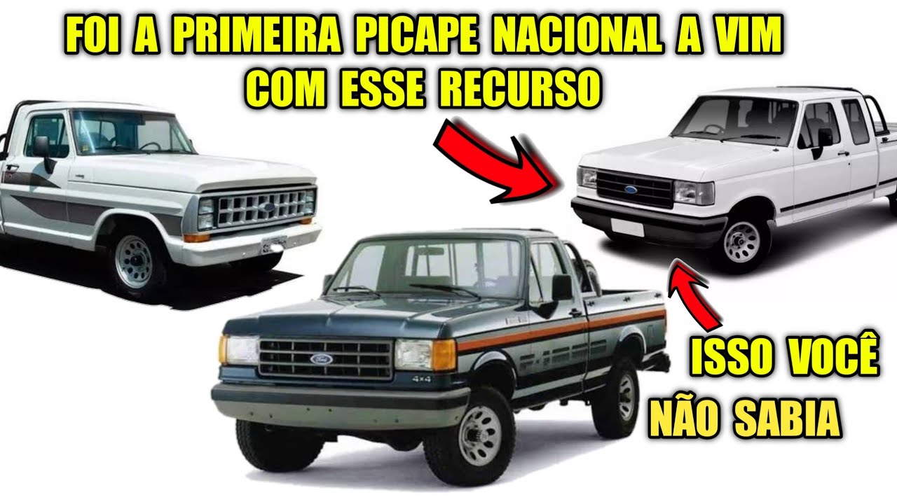 A história da Ford F1000, completa com todos os detalhes, e versões que existe mas você não sabe.