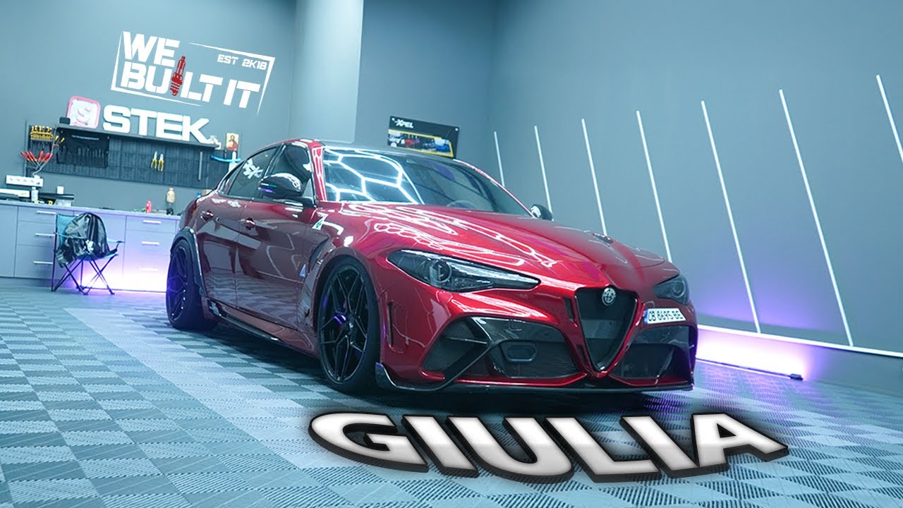 Alfa Romeo Giulia QV Night Drive | 4K