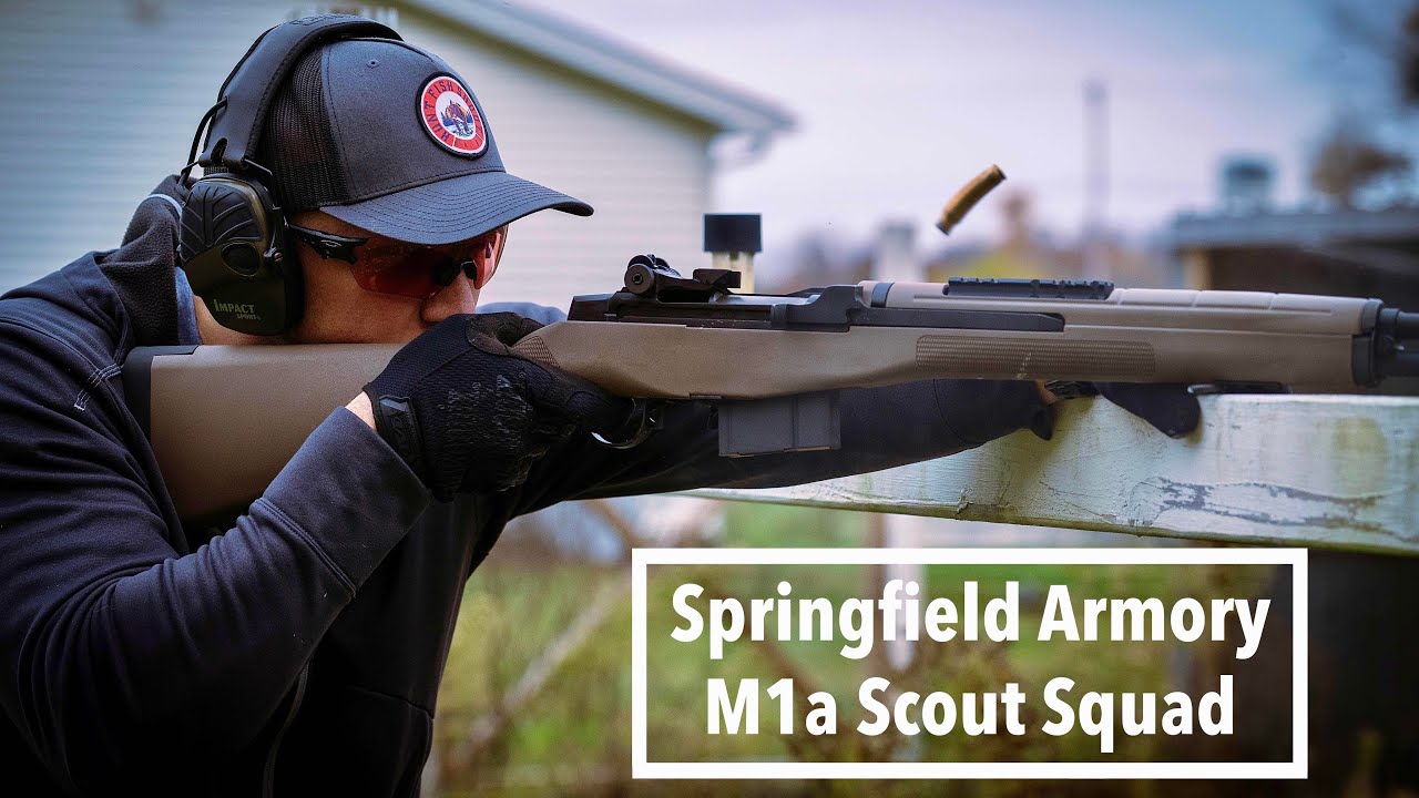 Springfield Armory M1a Scout Squad | Обзор стрелкового полигона Scout