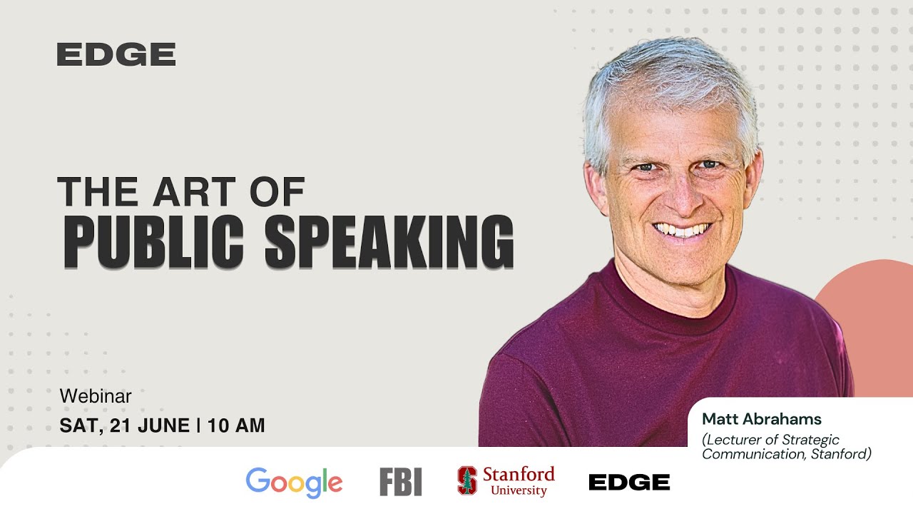 How to speak better when put on the spot | Matt Abrahams | EDGE