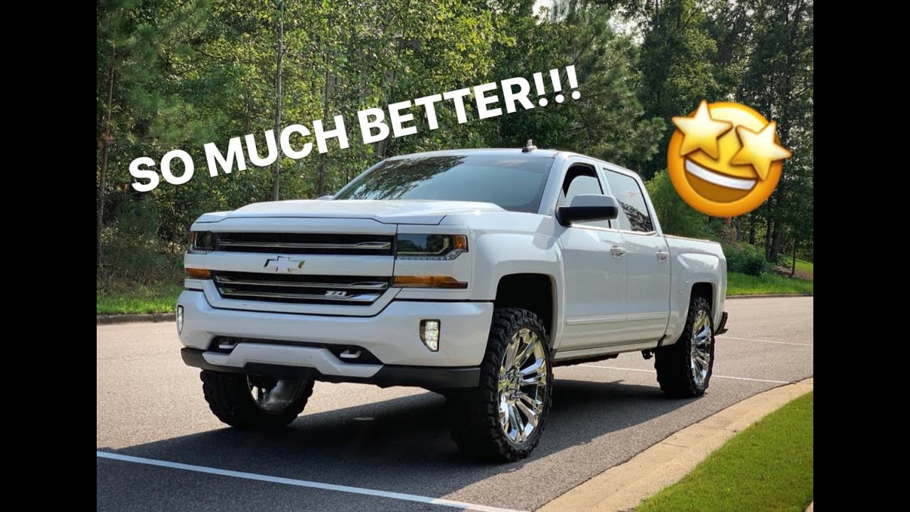 Chrome grille inserts & trim transform my Silverado!