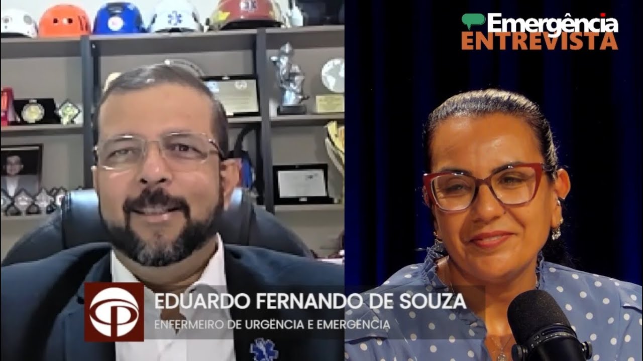 Eduardo Souza fala dos desafios da enfermagem no atendimento de urgência - Emergência Entrevista