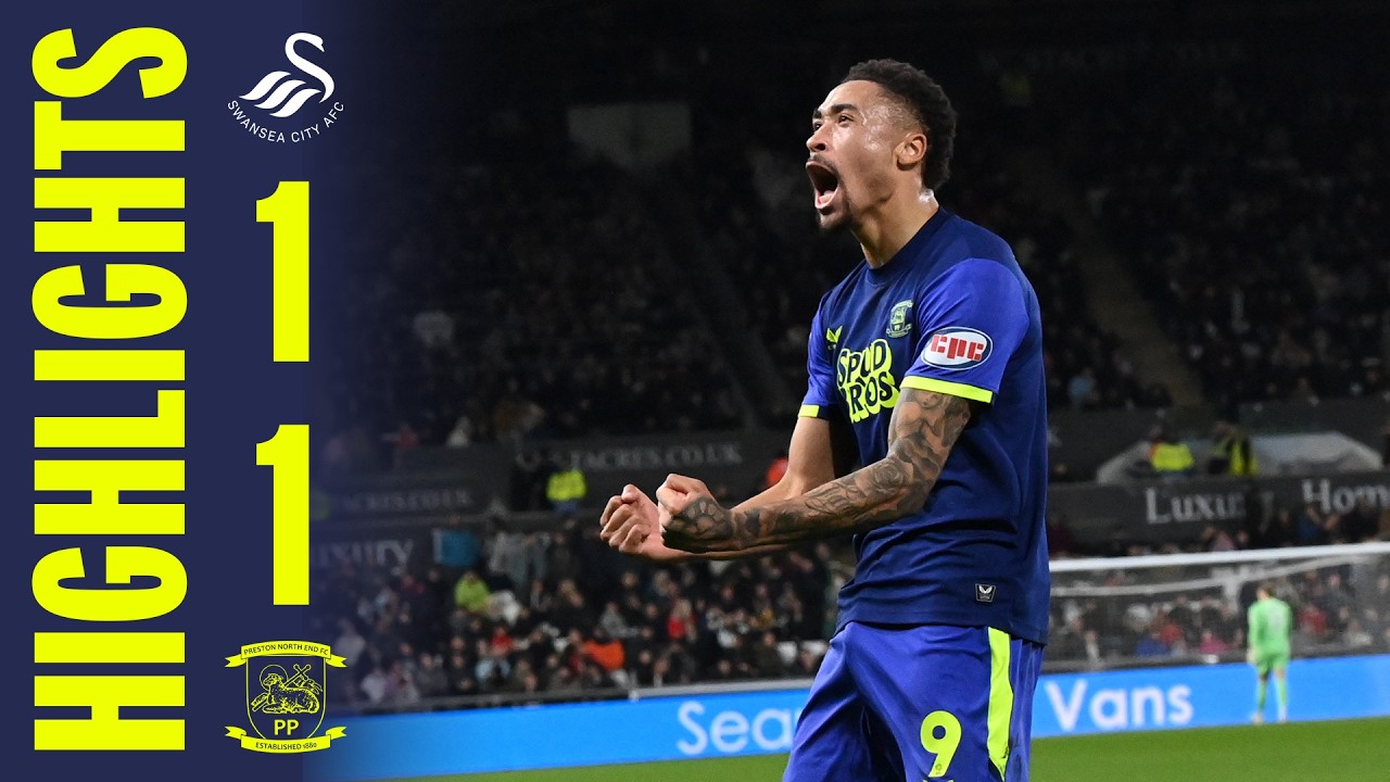 Highlights | Swansea City 1-1 PNE