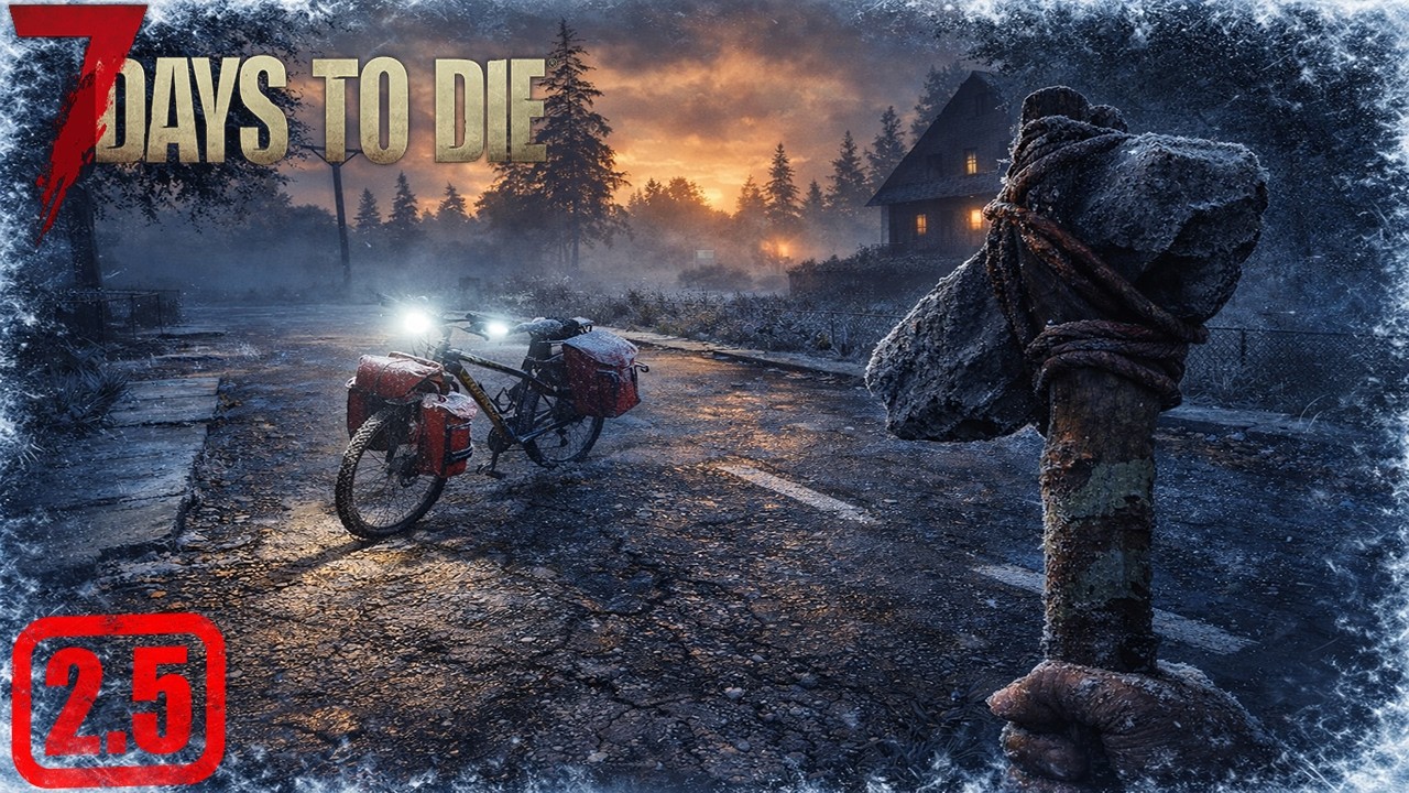 ❄️ MUCHO FRIO Y BICICLETA ❄️  # 6 ⚠️ DEMENTE SENTIDO SALVAJE ⚠️  # 7 DAYS TO DIE 2.5