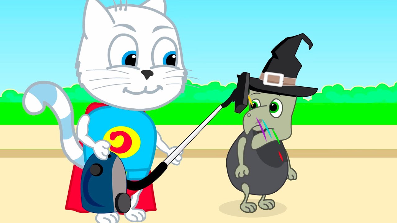 Cats Family en Français - Supercat a puni la sorcière Animé 2024 en Français