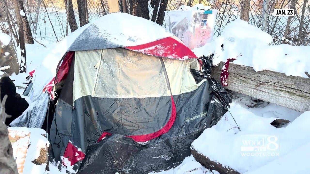 A subzero night in a tent: Groups reach out to the homeless during artic blast