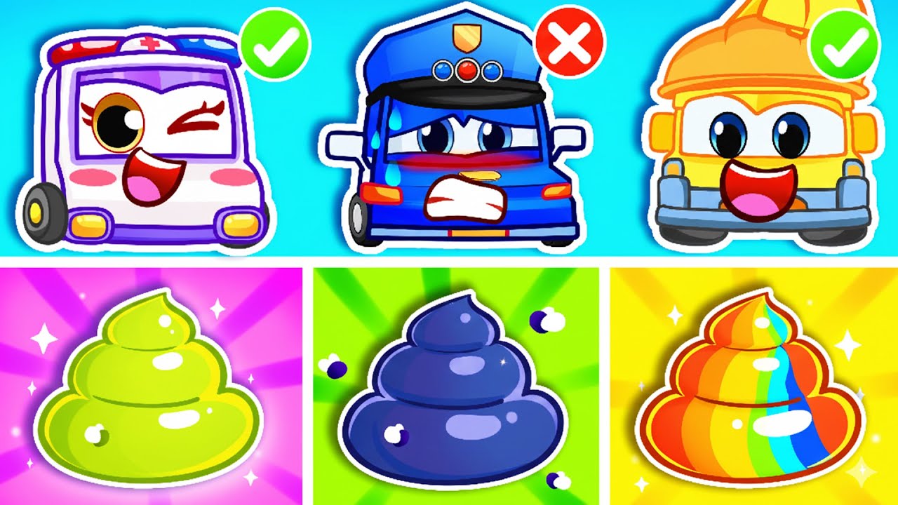 Es Hora de Hacer Popó | ¡No comas muchos dulces y snacks! | Buenos Hábitos | RoboSquad