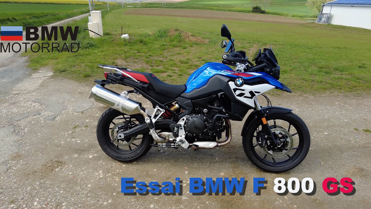 Essai BMW F 800 GS 2024