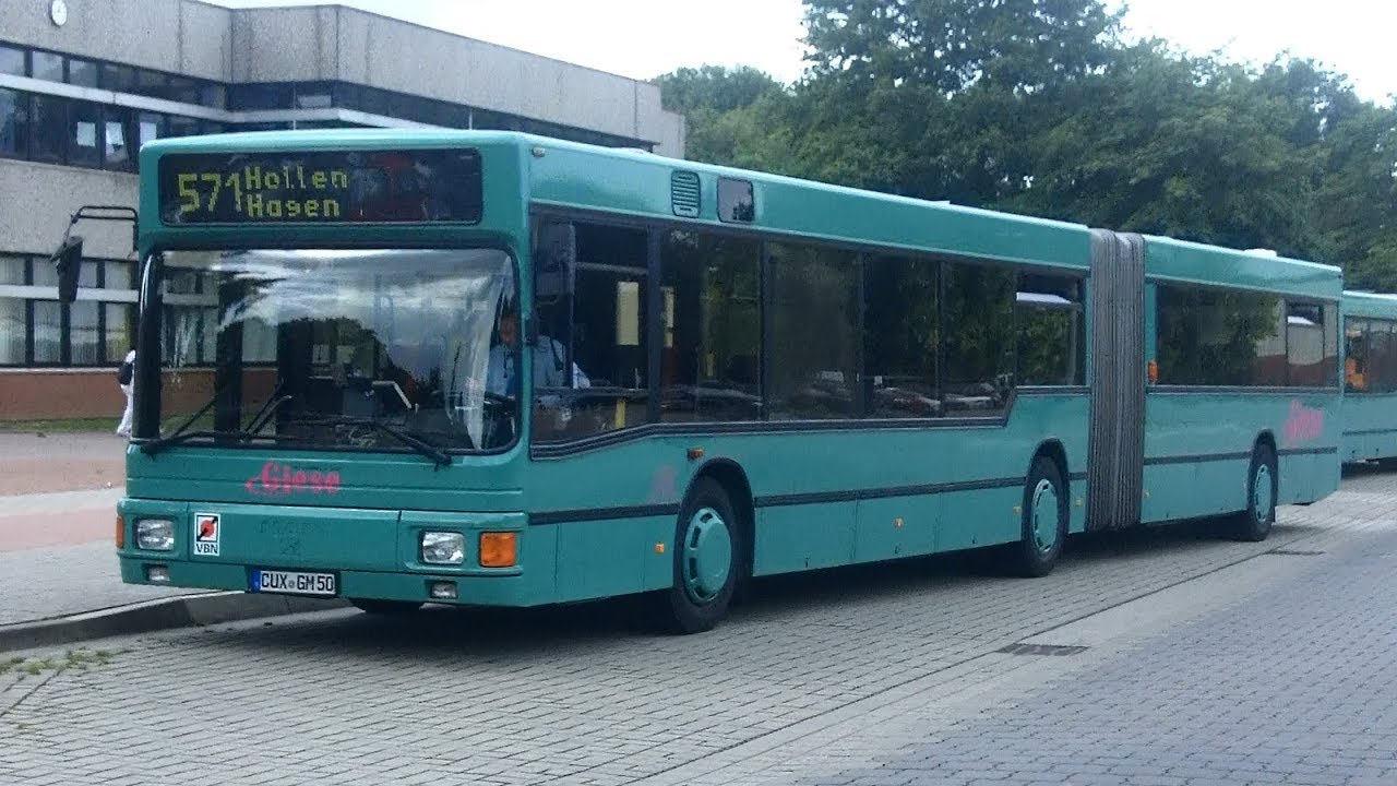 MAN NG 272 Stadtwerke Bielefeld Wagen 726 / Airport Bremen Bus / Giese Beverstedt 50 ZF Sound 1993