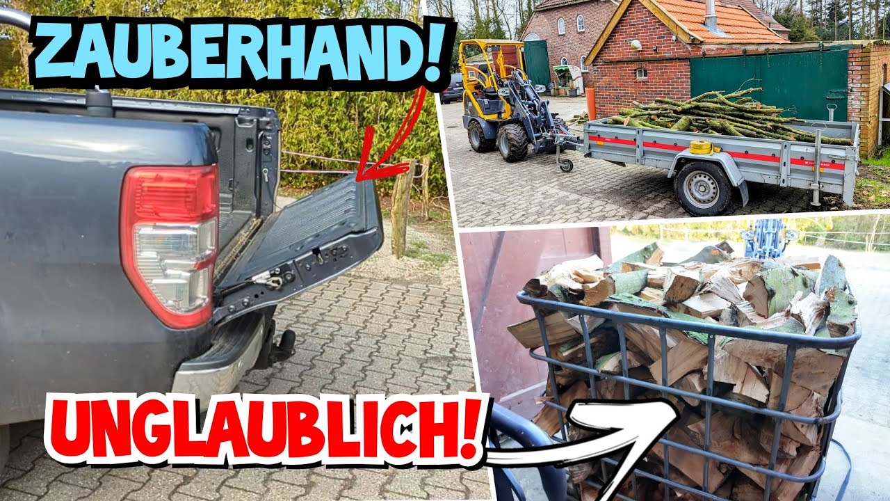 WER HÄTTE DAS GEDACHT? | HOLZ trocken in REKORDZEIT! | PRO LIFT Heckklappe am RANGER | Mr. Moto