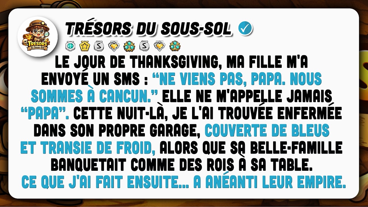 J'ai Trouvé Ma Fille Enfermée Au Garage À Thanksgiving Alors Que Sa Belle-famille Dînait.