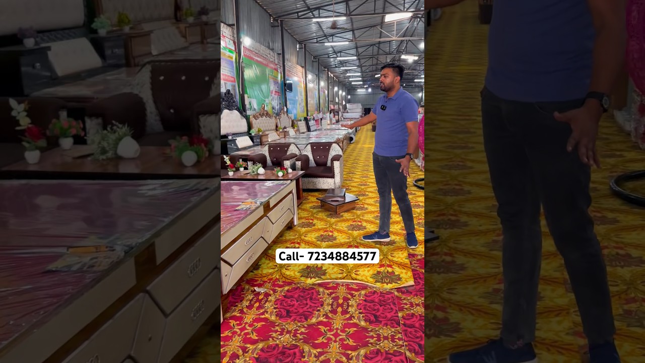 32000 वाला शादी का सेट #furniture #bihar #bed #deoria #sofa #up #furniturehouse #interiordesign
