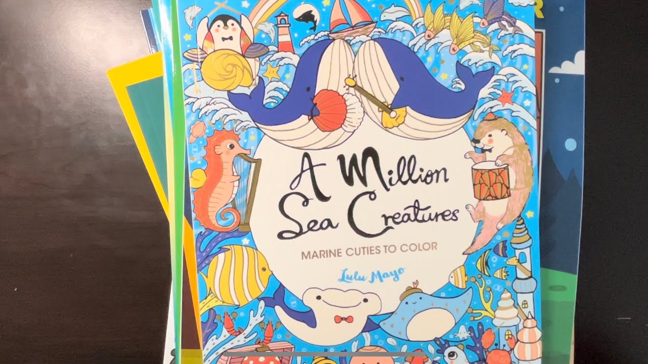 APRIL COLORING BOOK HAUL & SUPPLIES 2023