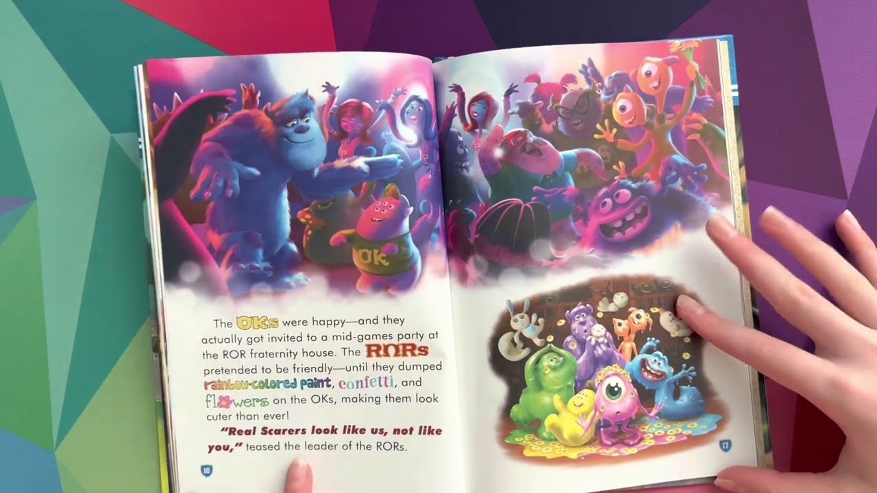 Disney Pixar Monsters University Storybook