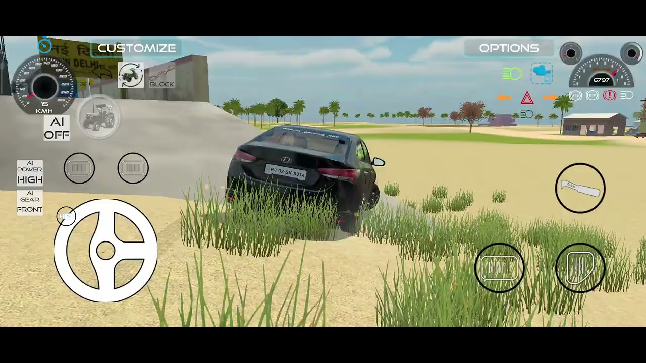#vernatharlover  Indian 3D new update  new Verna car🚙 