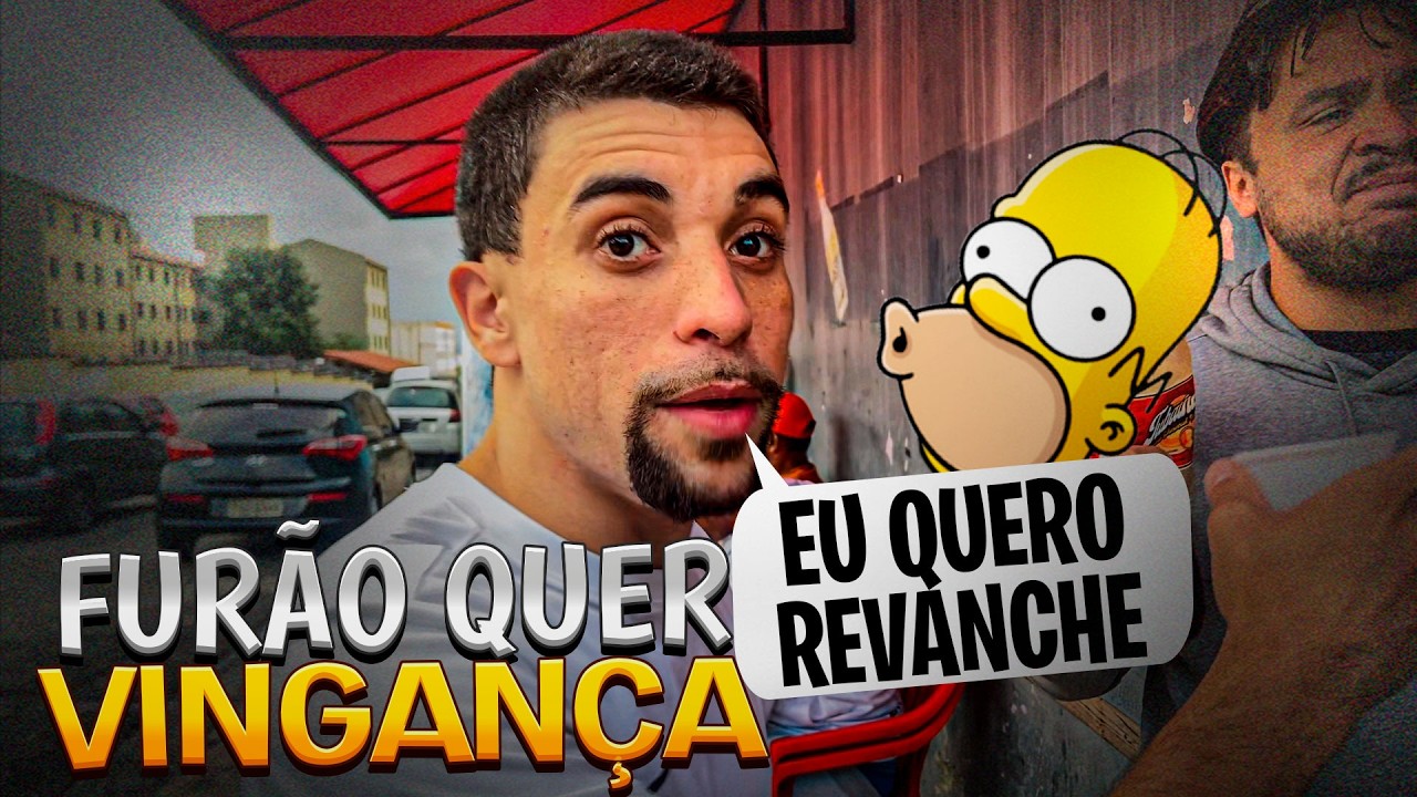 FURÃO NÃO ACEITOU A DERROTA E PEDIU REVANCHE NA QUEBRADA