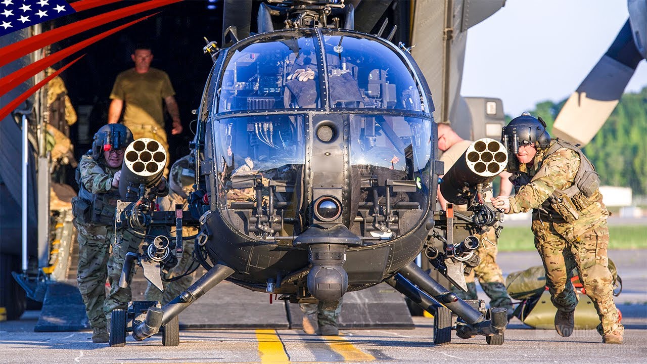 Jet Black Little Bird in Special Ops – MH-6 for Insertion, AH-6 for Firepower