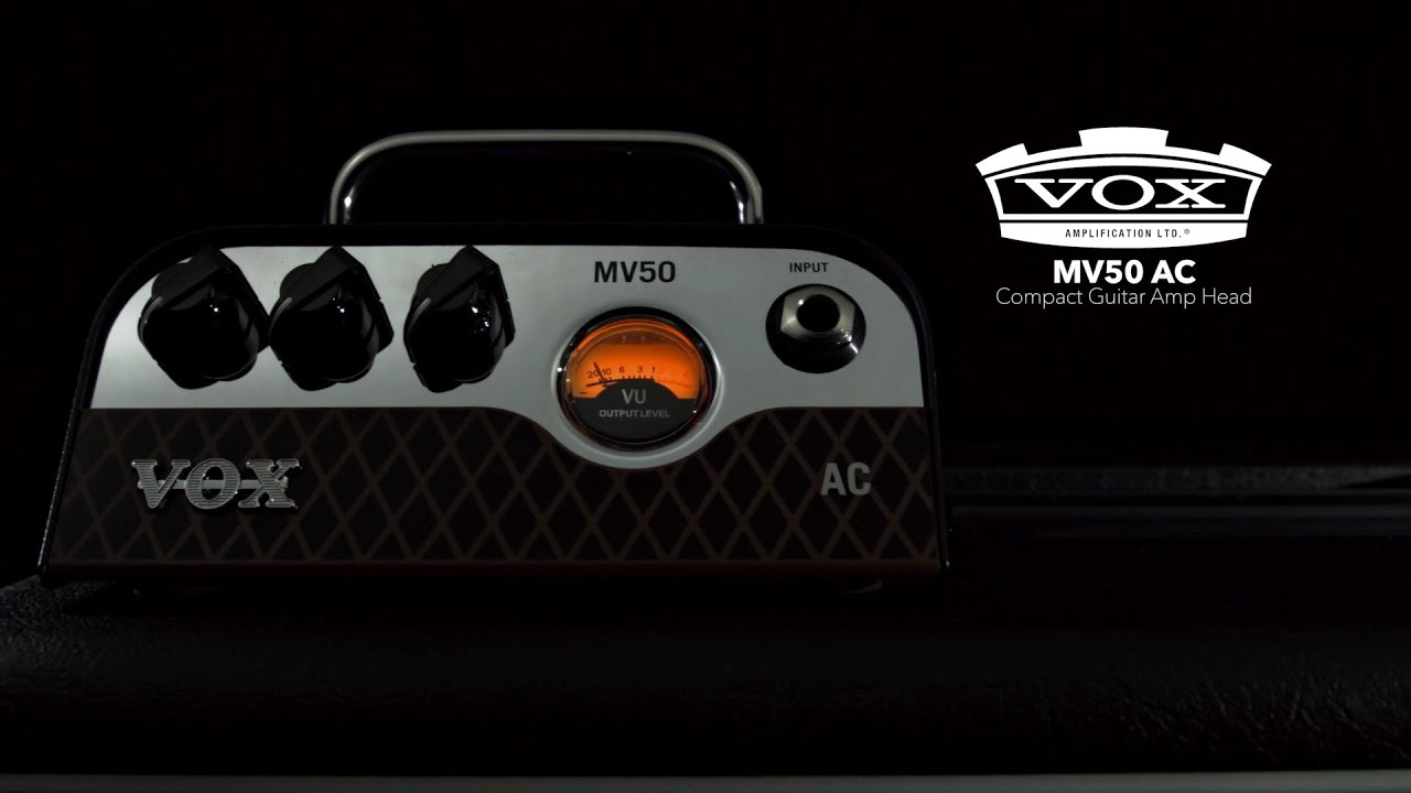 Vox MV50 AC Compact Guitar Amp Head | Gear4music demo