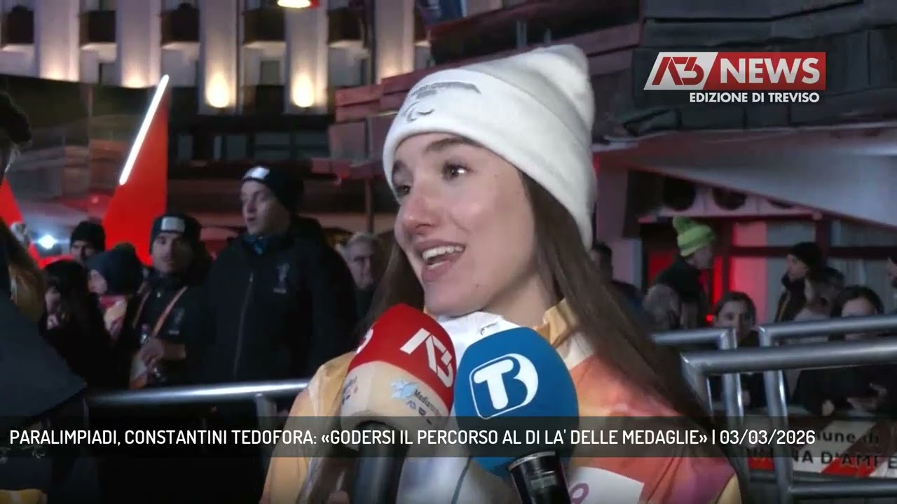 PARALIMPIADI, CONSTANTINI TEDOFORA: «GODERSI IL PERCORSO AL DI LA' DELLE MEDAGLIE» | 03/03/2026