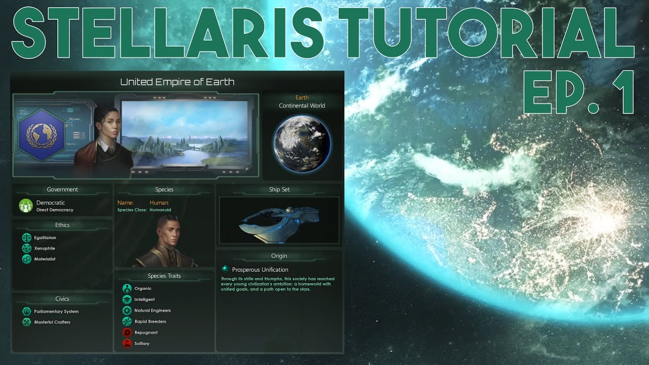 My favorite Stellaris build | Tutorial how to start a new game