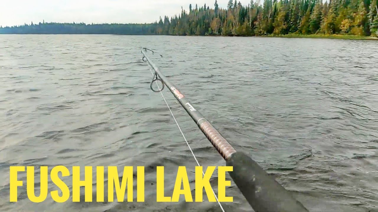 Fishing Fushimi Lake in Northern Ontario