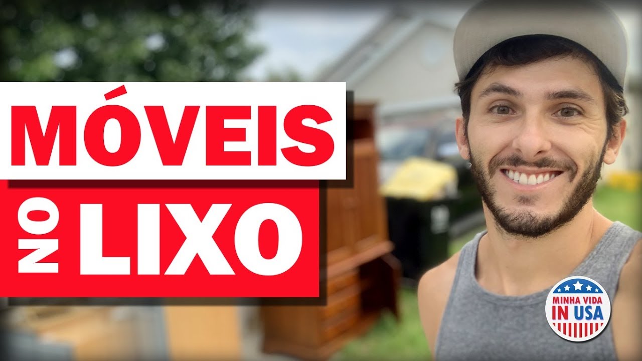 MÓVEIS NO LIXO ESTADOS UNIDOS - ORLANDO  - VIDEO 4