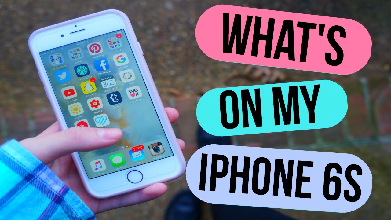 whats on my iphone 6s