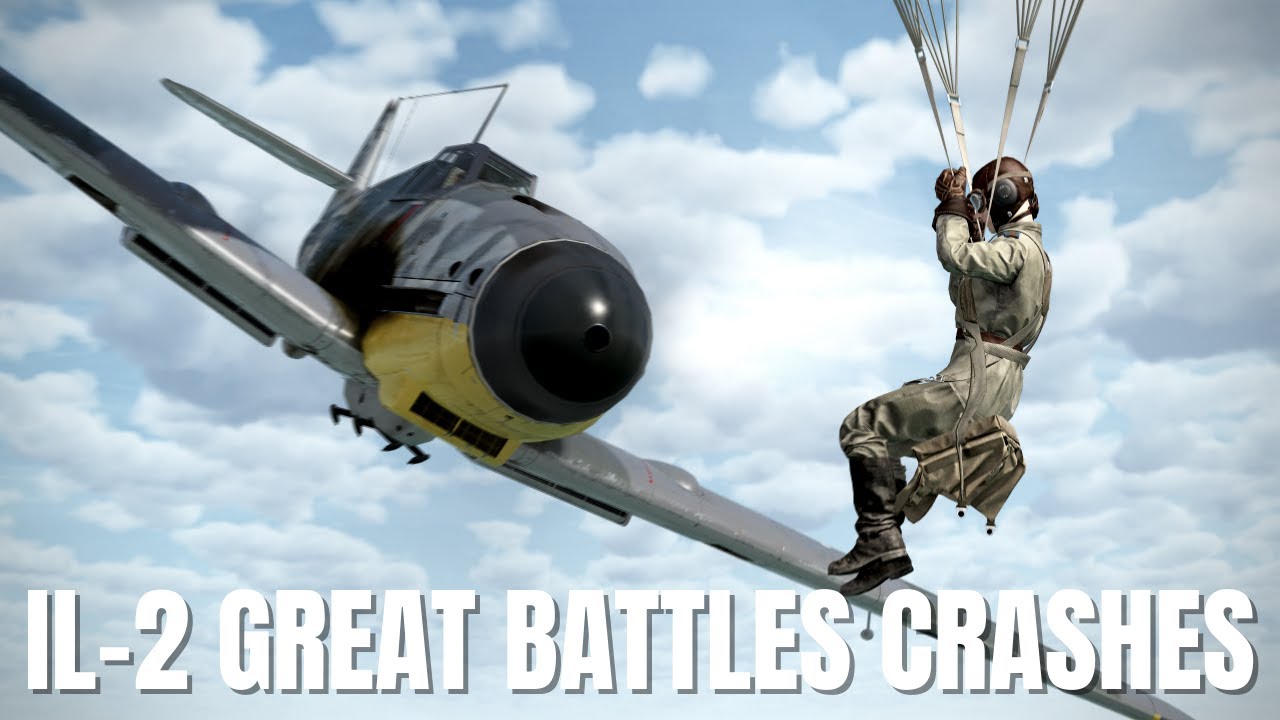 High Speed Ground Impacts, Takedowns & Crashes! V189 | IL-2 Sturmovik Flight Sim Crashes