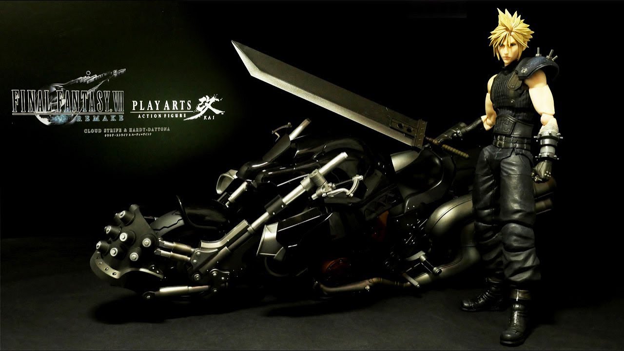 「超デカい！」ファイナルファンタジーVII  リメイク【クラウド・ストライフ & ハーディ＝デイトナ】FINAL FANTASY VII REMAKE PLAY ARTS 改 FF 7