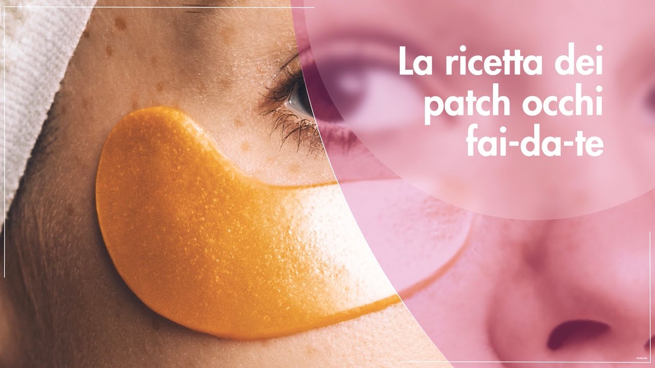 La ricetta dei patch occhi fai-da-te