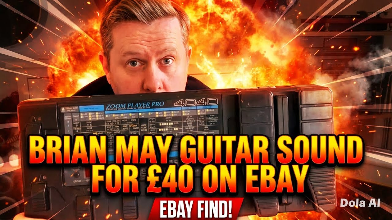 Brian May Guitar Sound For &pound;40 With Zoom 4040 Effects Processor eBay Bargain