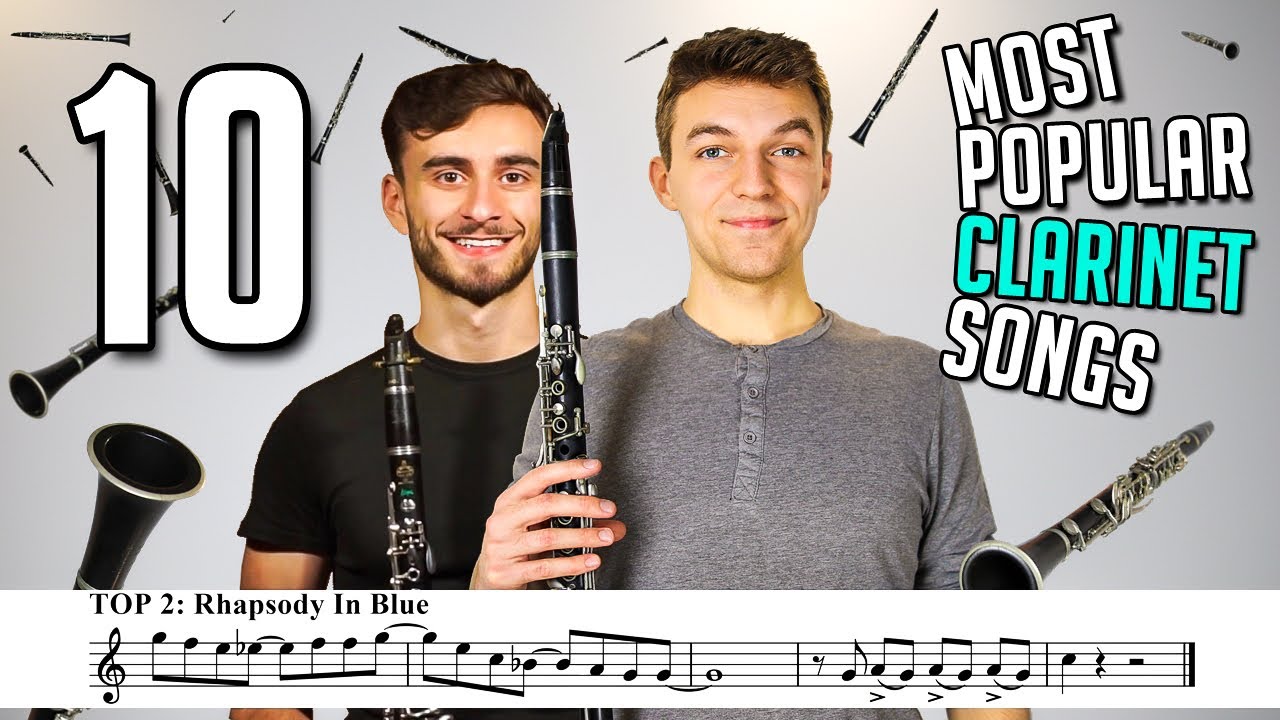 TOP 10 MOST POPULAR CLARINET SONGS (with Sheet Music / Notes)