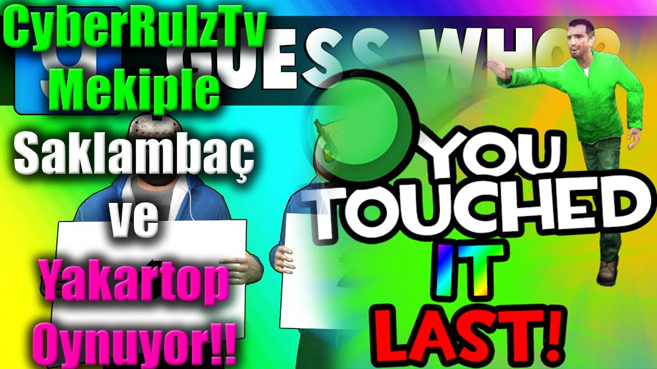 CyberRulzTv, Mekiple Garry's Mod Saklambaç ve Yakartop Oynuyor!! | AŞIRI KOMİK ANLAR!!