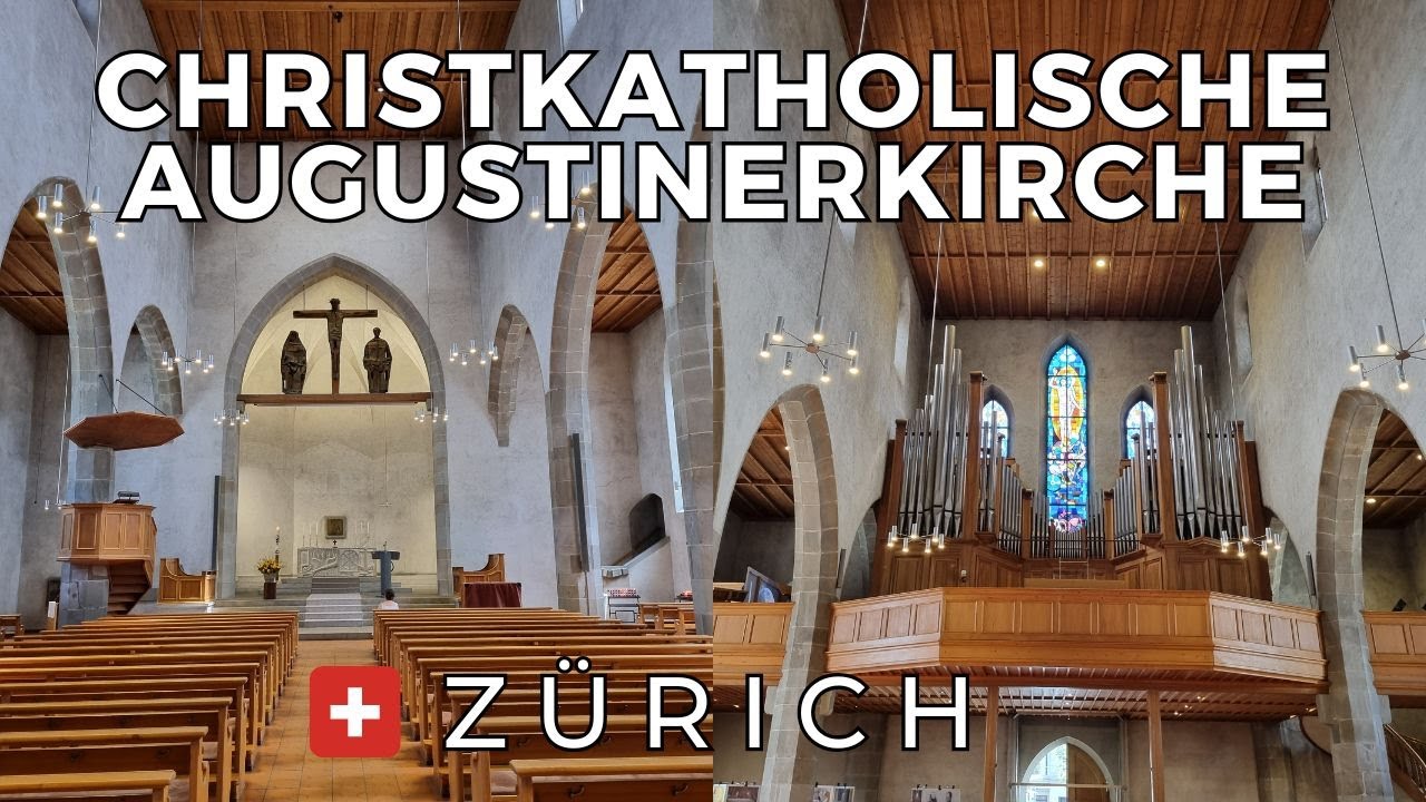 Inside the Augustinerkirche , Zurich, Switzerland - Church - Christkatholische Augustinerkirche