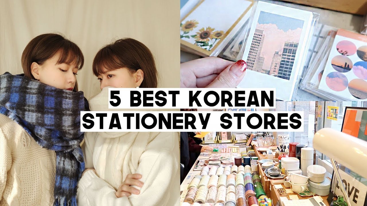 5 BEST Korean Stationery Stores you Must Visit 2020 | Q2HAN