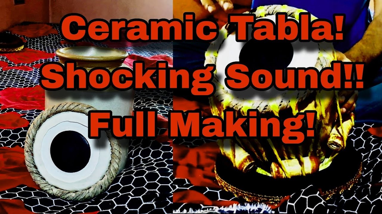 Tabla| Making with a Ceramic pot!! | Awesome Sound 