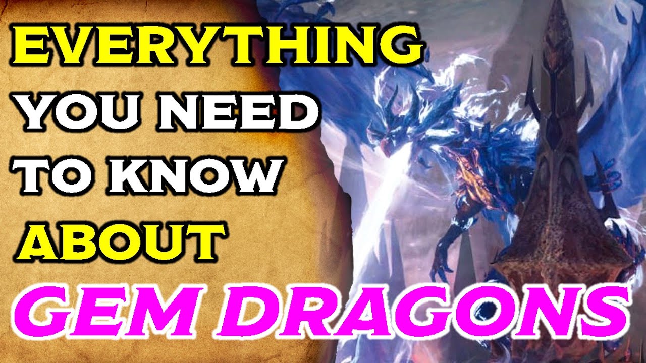 Everything You Need to Know About Gem Dragons | D&D Lore