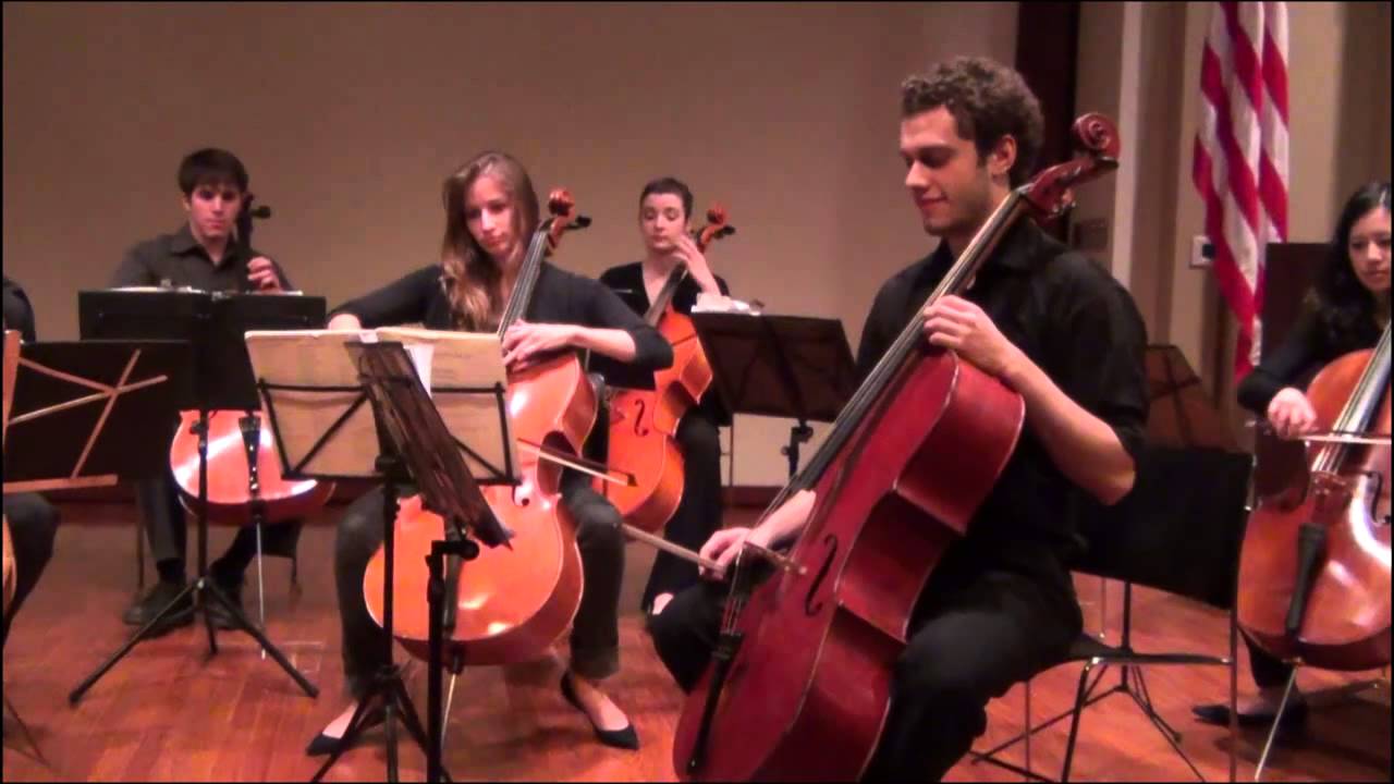 Low Strung Cellos play 