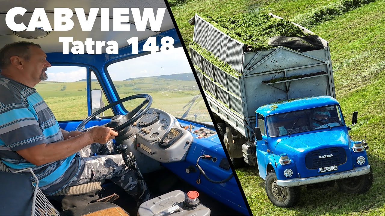 CabView TATRA 148 [ Pohľad z kabíny = Vozíme od rezačky ]